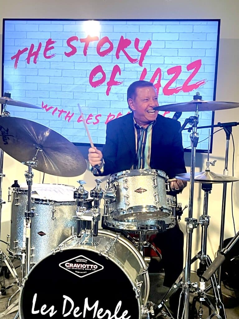 Another Fabulous Les DeMerle Jazz Show at Story and Song