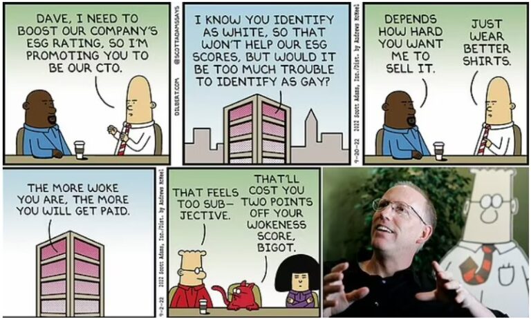 Now Dilbert is Racist!