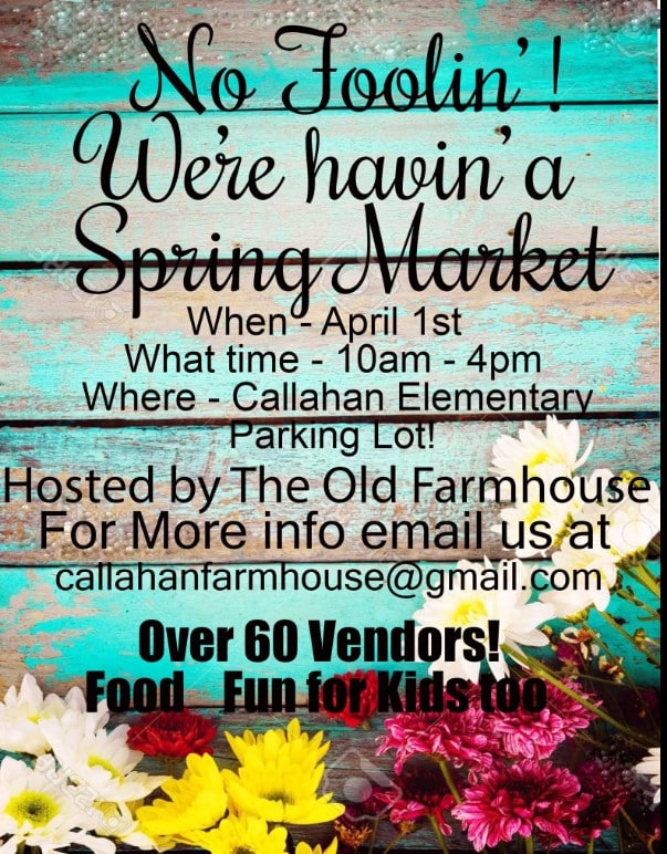 Callahan Spring Market Citizens Journal Florida
