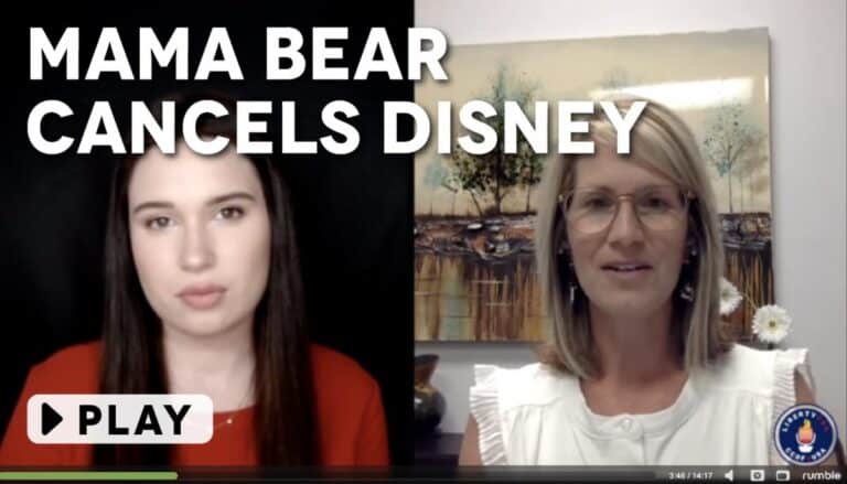 Mama Bear Cancels Disney