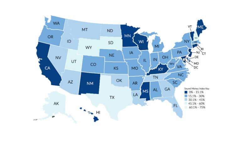 Sound Money Index- How Does YOUR State Rate?