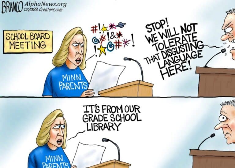 Local Parent Objecting to Obscene Books Returning to School Libraries