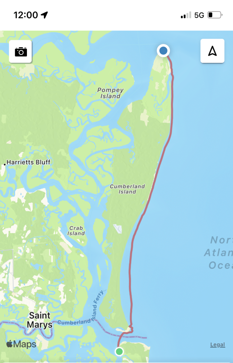 Bryan Simpkins: Cumberland Island Kayak Solo Circumnavigation