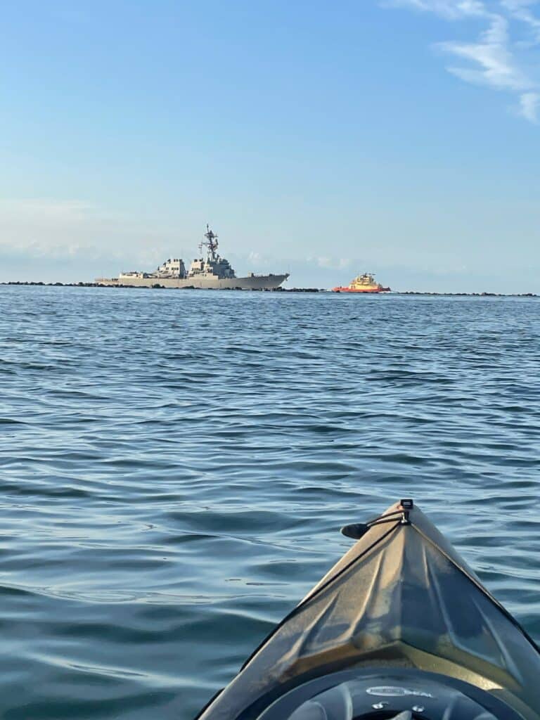 Solo Kayak Circumnavigation of Fort George & Fanning Island