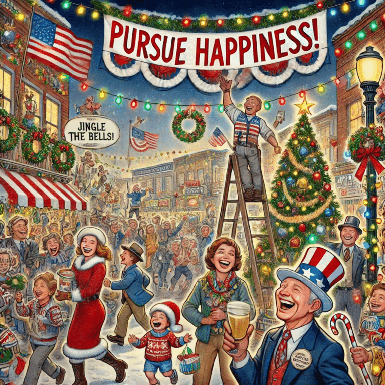 This Christmas America Is Happy, Jolly & More Optimistic; News Wrecker Prepares Once Again To Misinform Locals