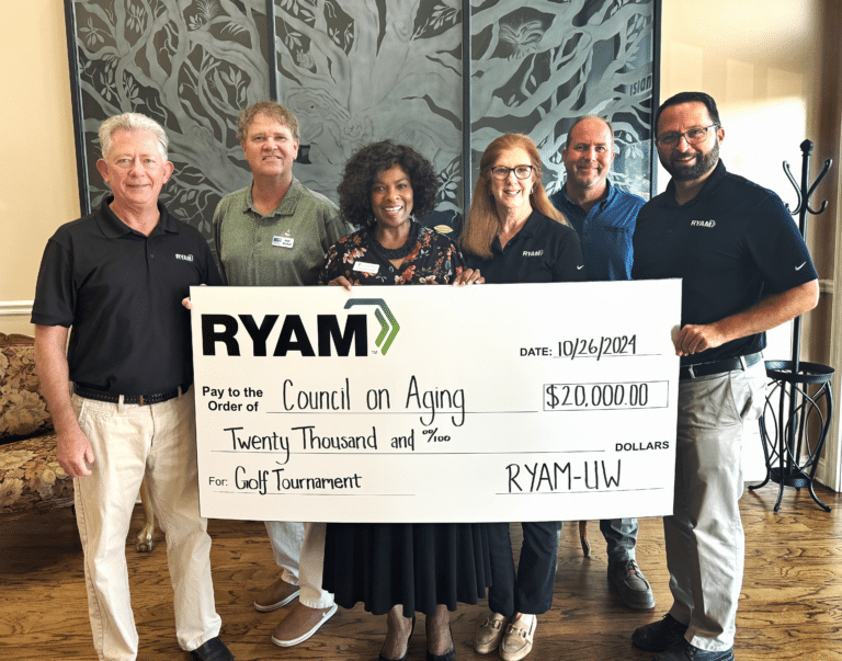 NCCOA and RYAM Raise Funds to Support Local Senior Programs