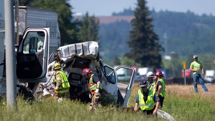 Fatal truck crash