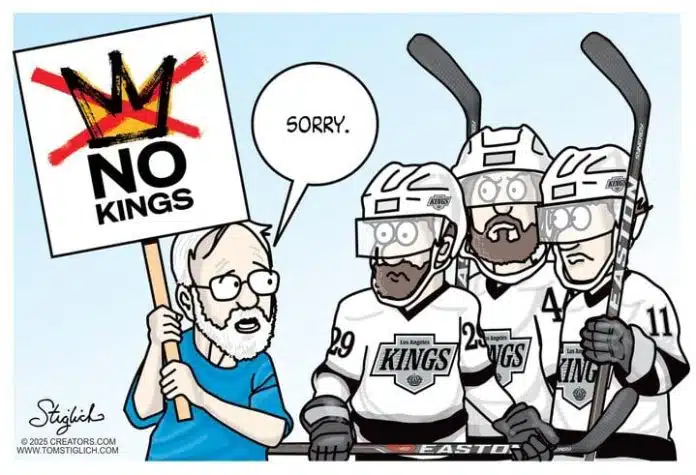 No Kings sorry